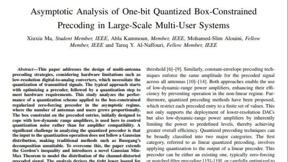 Asymptotic Analysis of One-bit Quantized Box-Constrained Precoding in Large-Scale Multi-User Systems