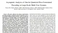 Asymptotic Analysis of One-bit Quantized Box-Constrained Precoding in Large-Scale Multi-User Systems