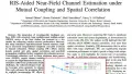 RIS-Aided Near-Field Channel Estimation under Mutual Coupling and Spatial Correlation